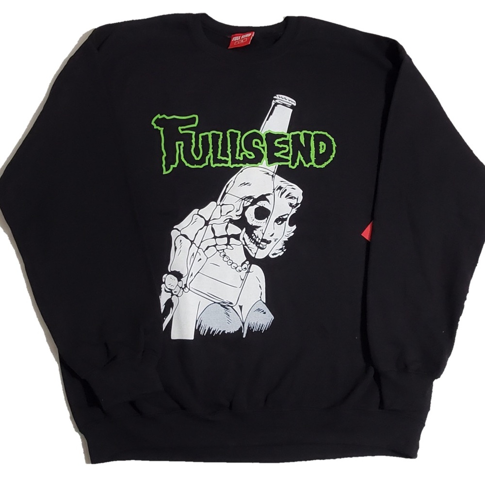 ***RARE**** NWT FULL SEND REAPER CREW NECK SIZE LARGE